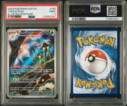 Pokemon Toedscruel TCG Paradox Rift Illustration Rare Holo Card 185/182 PSA 9 - Image 3