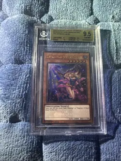 Yu-Gi-Oh! Dark Magician Girl 7th Art Quarter Century Secret Card RA04-EN107 - Image 1