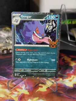 Gengar 057/091 COSMOS HOLO Trick or Trade Pokemon Card - Image 1