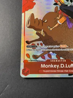 Monkey.D.Luffy P-001 Foil Promo - Gift Collection 2023 - One Piece Card Game-NM - Image 3