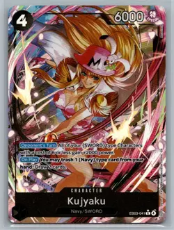 Kujyaku (Alternate Art) R Extra Booster: One Piece Heroines Edition EB03-041 NM - Image 1