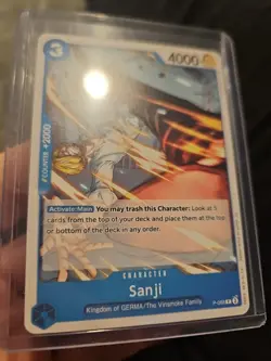 Sanji PRB-02 P-068 Promo Foil The Best Vol 2 One Piece Card TCG - Image 2