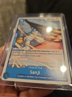 Sanji PRB-02 P-068 Promo Foil The Best Vol 2 One Piece Card TCG - Image 3