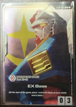 EX Base EXBP-005 Gundam TCG Bandai Card Games Fest 25-26 Stamped Exclusive Promo - Image 1