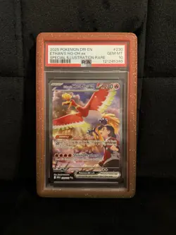 Pokemon TCG Ethan's Ho-Oh EX 230/182 Destined Rivals PSA 10 GEM MINT - Image 1