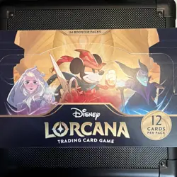 Disney Lorcana TCG The First Chapter 2023 Starter Set 061523CM1 24 Booster Packs - Image 1
