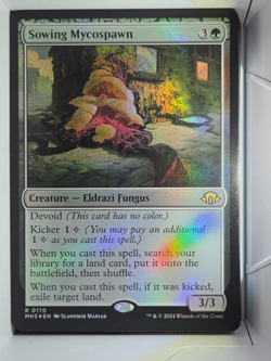 Sowing Mycrospawn (FOIL) - R170 - MTG - Modern Horizons 3 (MH3) - Image 1
