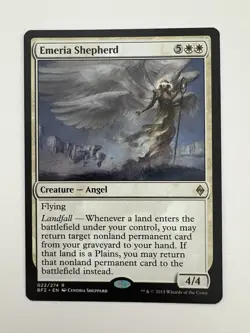 Emeria Shepherd MTG Magic the Gathering Card NM Near Mint BFZ - Image 1