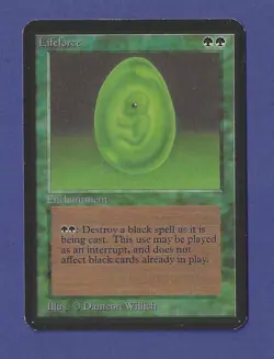 1993 Magic the Gathering - Lifeforce - Alpha MTG - Image 1