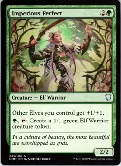 Imperious Perfect 235 Uncommon Commander Legends Magic: The Gathering Near Mint - Image 1