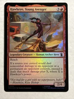 Hawkeye, Young Avenger Marvel Super Heroes Foil - Image 1
