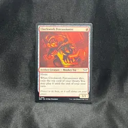 Clockwork Percussionist (0130) - Duskmourn: House of Horror (DSK) - MTG - Image 1