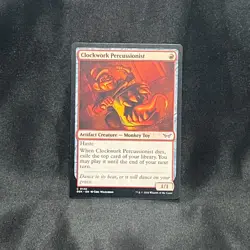 Clockwork Percussionist (0130) - Duskmourn: House of Horror (DSK) - MTG - Image 3