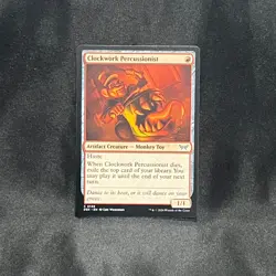 Clockwork Percussionist (0130) - Duskmourn: House of Horror (DSK) - MTG - Image 5