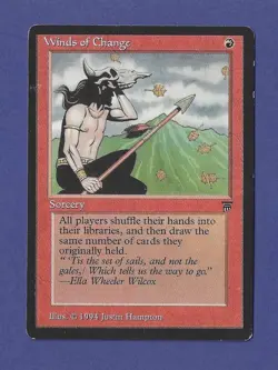 1994 Magic the Gathering - Winds of Change - Legends MTG - Image 1