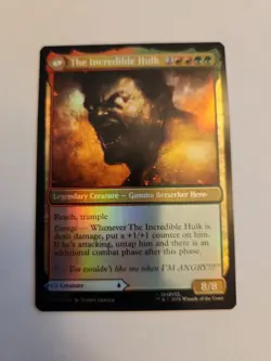 Bruce Banner / The Incredible Hulk Marvel Super Heroes Mythic Foil - Image 2