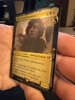 Sam, Loyal Attendant (Showcase Scrolls Foil) Lord of the Rings 475 NM - Image 3