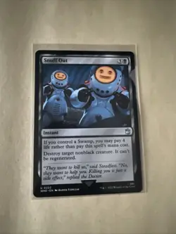 MTG Snuff Out WHO 0222 U NM Regular - Image 1