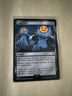 MTG Snuff Out WHO 0222 U NM Regular - Image 2