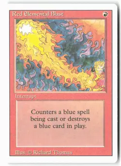 Red Elemental Blast - Revised Edition () - MTG - Image 1
