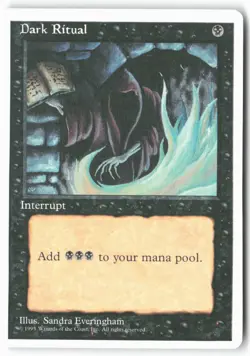 Dark Ritual - Fourth Edition (13) - MTG - Image 1