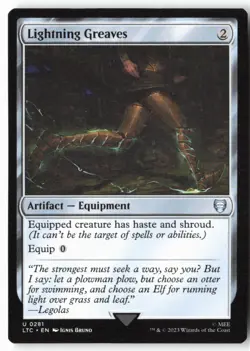 Lightning Greaves - Commander: The Lord of the Rings: Tales of Middle-earth (281 - Image 1