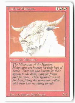 Hurloon Minotaur - Revised Edition () - MTG - Image 1