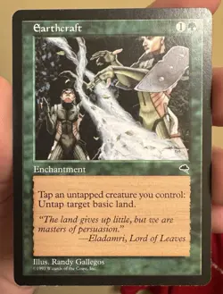 Mtg Earthcraft Tempest MP! English Reserved List! - Image 1