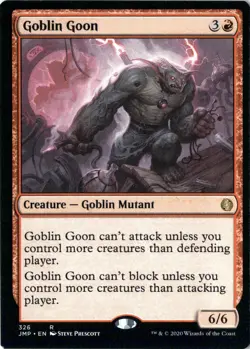 Goblin Goon NM/M* Jumpstart ENGLISH 326 mtg -UnltdCards - Image 1