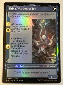 MTG / Jill, Shiva's Dominant / PRE / #58 / FOIL / Rare / NM - Image 2