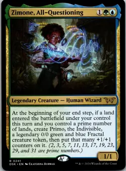 MTG - Zimone, All-Questioning (241) - DSK - regular - Image 1