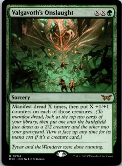 MTG - Valgavoth's Onslaught (204) - DSK - regular - Image 1