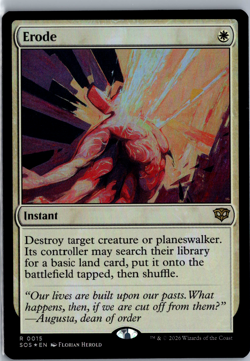 MTG - Erode (15) - SOS - Foil - Image 1