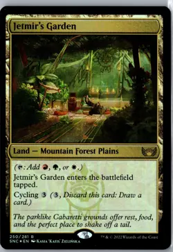 MTG - Jetmir's Garden (250) - SNC - Foil - Image 1