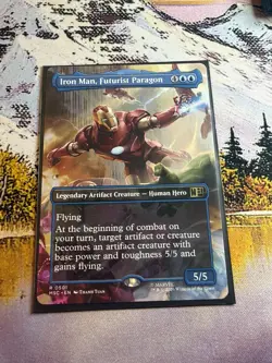 Iron Man, Futurist Paragon (Borderless) - Commander: Marvel Super Heroes (MSC) - Image 2