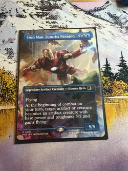 Iron Man, Futurist Paragon (Borderless) - Commander: Marvel Super Heroes (MSC) - Image 4