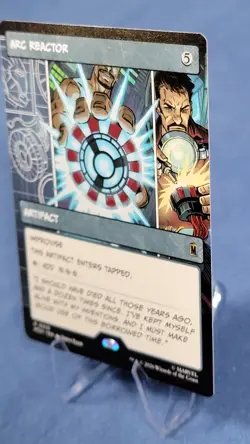 Arc Reactor (Borderless) NON-Foil Marvel Super Heroes MSH 310 MTG NM * - Image 4