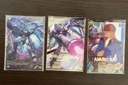 Gundam Trading Card HiNu Gundam Arsenal Base Rare Amuro Ray - Image 1