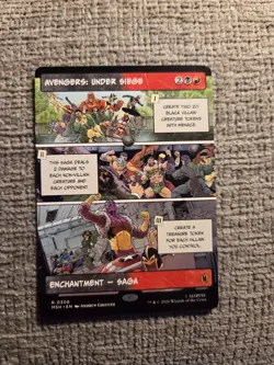 AVENGERS: UNDER SIEGE ~ NM ~ MTG 0306 MSH Marvel Superheroes BORDERLESS - Image 1