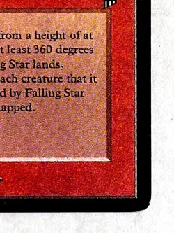 Original Magic: The Gathering – Legends – Falling Star (1994) – Reserved List - Image 5