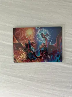 We Say Thee Nay! Gold Stamped Signature Art Series Magic Marvel MTG 7/45 - Image 1