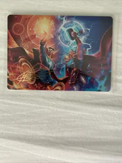 We Say Thee Nay! Gold Stamped Signature Art Series Magic Marvel MTG 7/45 - Image 4