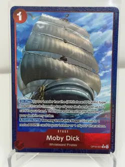 Moby Dick (Alternate Art) OP16-021 The Time of Battle Foil English TCG One Piece - Image 1