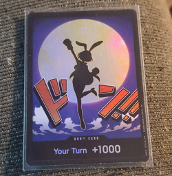 Bandai One Piece CCG Carrot Don!! Card "Your Turn +1000" Alt Art Foil - Image 1