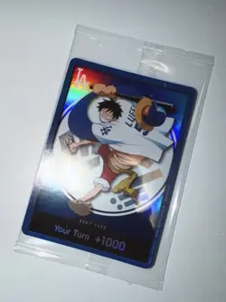Bandai One Piece CCG Don!! Card Monkey D. Luffy Your Turn +1000 Foil EN - Image 1