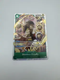 Monkey.D.Luffy ST30-012 SR One Piece CCG Starter Deck EX: Luffy & Ace NM English - Image 1