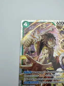 Monkey.D.Luffy ST30-012 SR One Piece CCG Starter Deck EX: Luffy & Ace NM English - Image 2