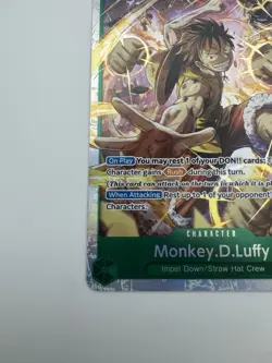 Monkey.D.Luffy ST30-012 SR One Piece CCG Starter Deck EX: Luffy & Ace NM English - Image 4