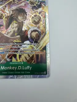 Monkey.D.Luffy ST30-012 SR One Piece CCG Starter Deck EX: Luffy & Ace NM English - Image 5