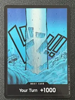DON!! Card Knock Up Stream from the Skypiea OP-15 One Piece TCG NM - Image 1